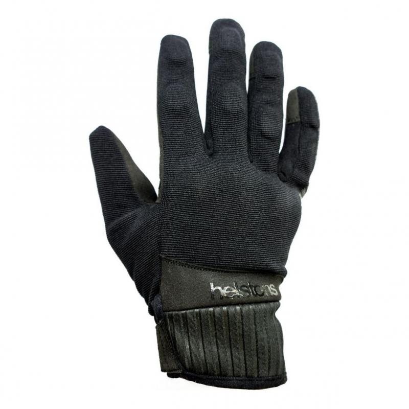 Gants textile Helstons Sporting noir- T13