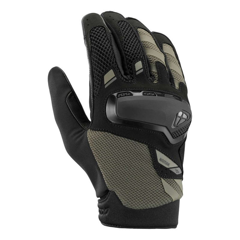 Gants textile Ixon Namak khaki/black