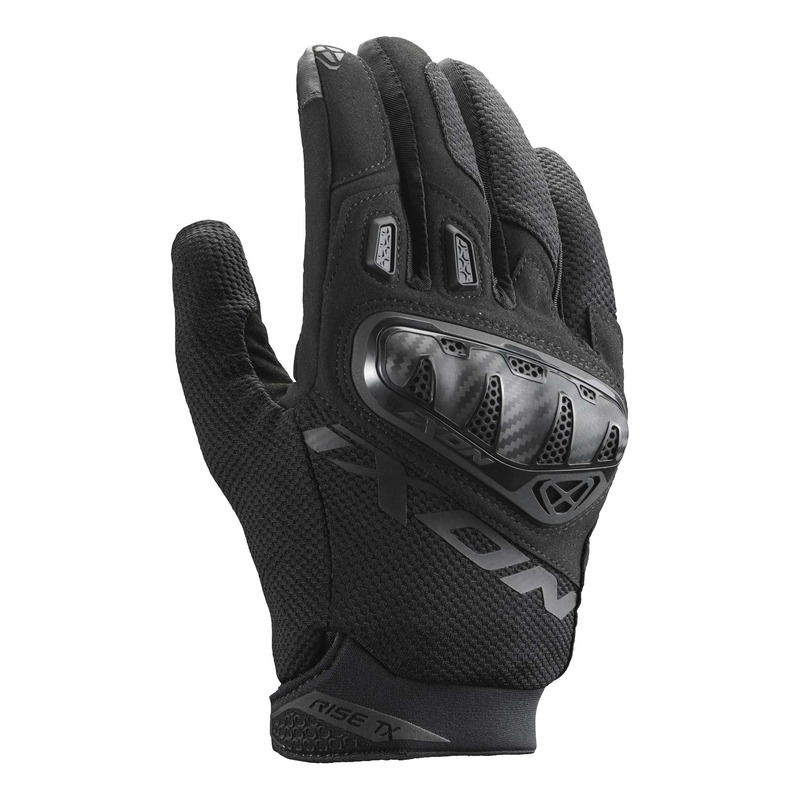 Gants textile Ixon Rise TX noir
