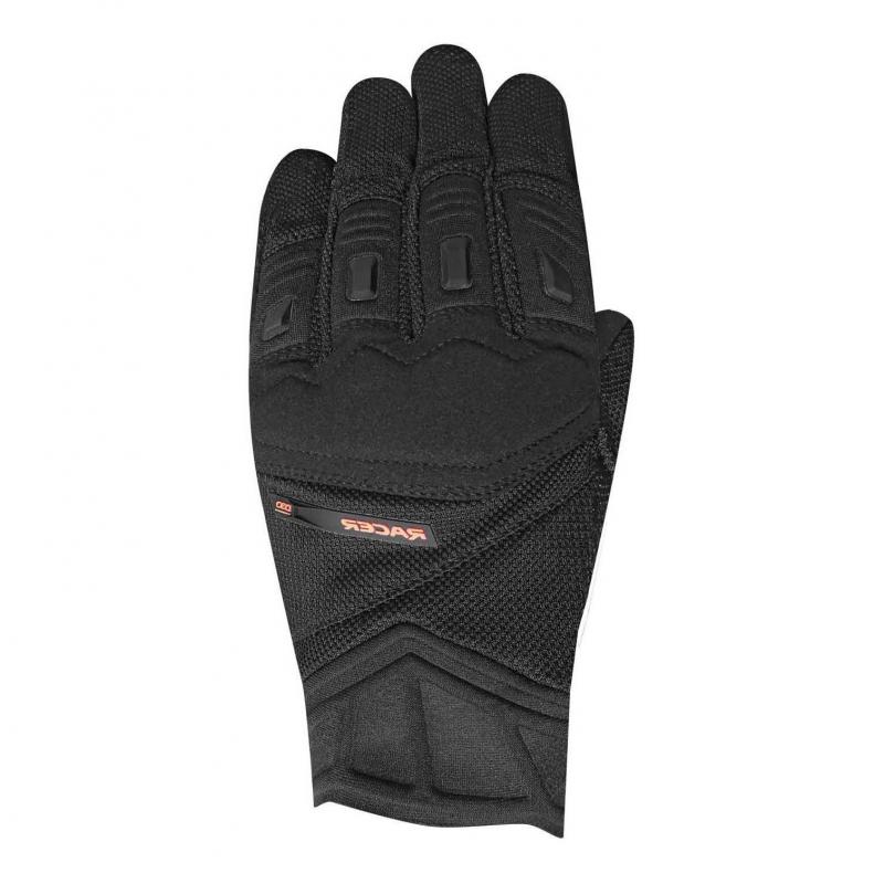 Gants textile Racer Ride Out noir/noir- S