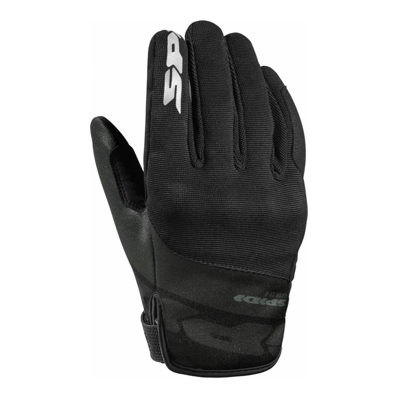 Gants textile spidi Flash-KP K3 vert foncé/noir