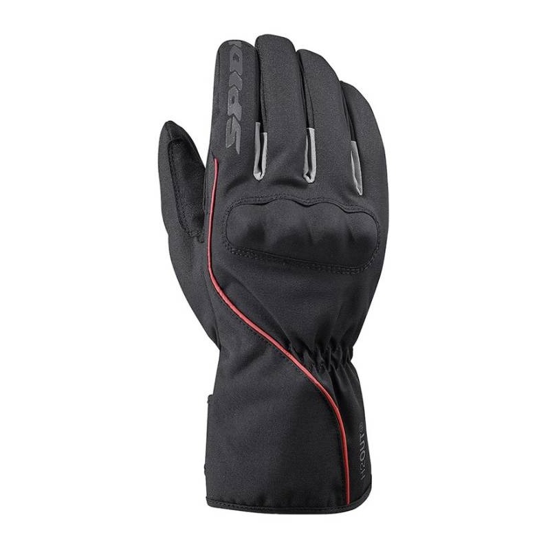 Gants textile Spidi WNT-3 noir/rouge