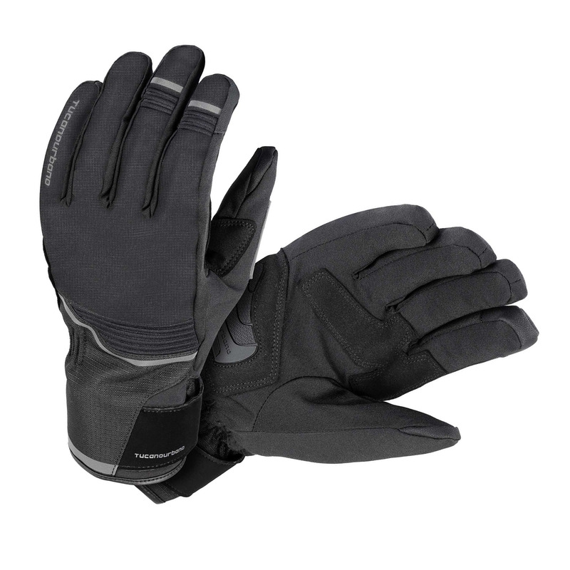 Gants textile Tucano Urbano Flash Hydroscud black