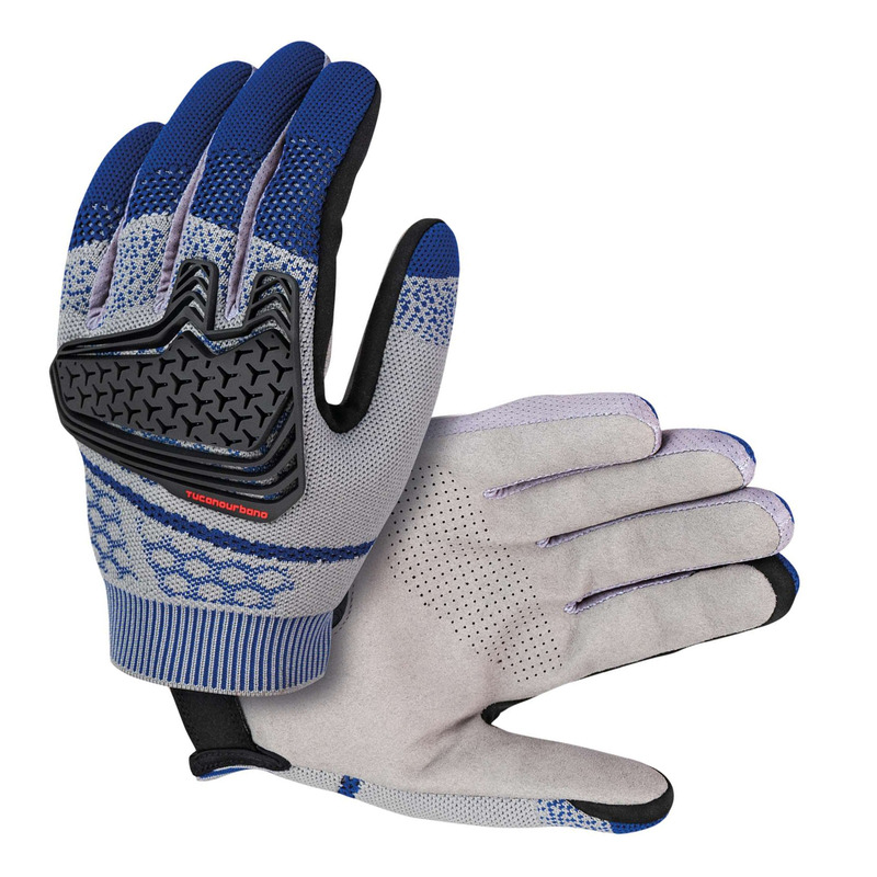 Gants textile Tucano Urbano Flash Supermano blue/gray