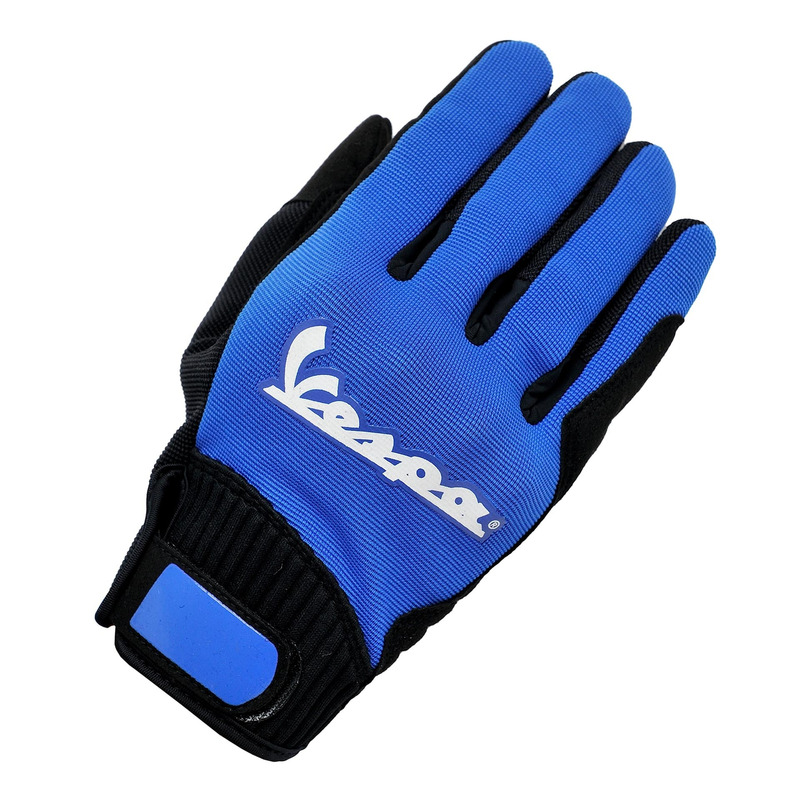 Gants textile Vespa Touch bleu- L