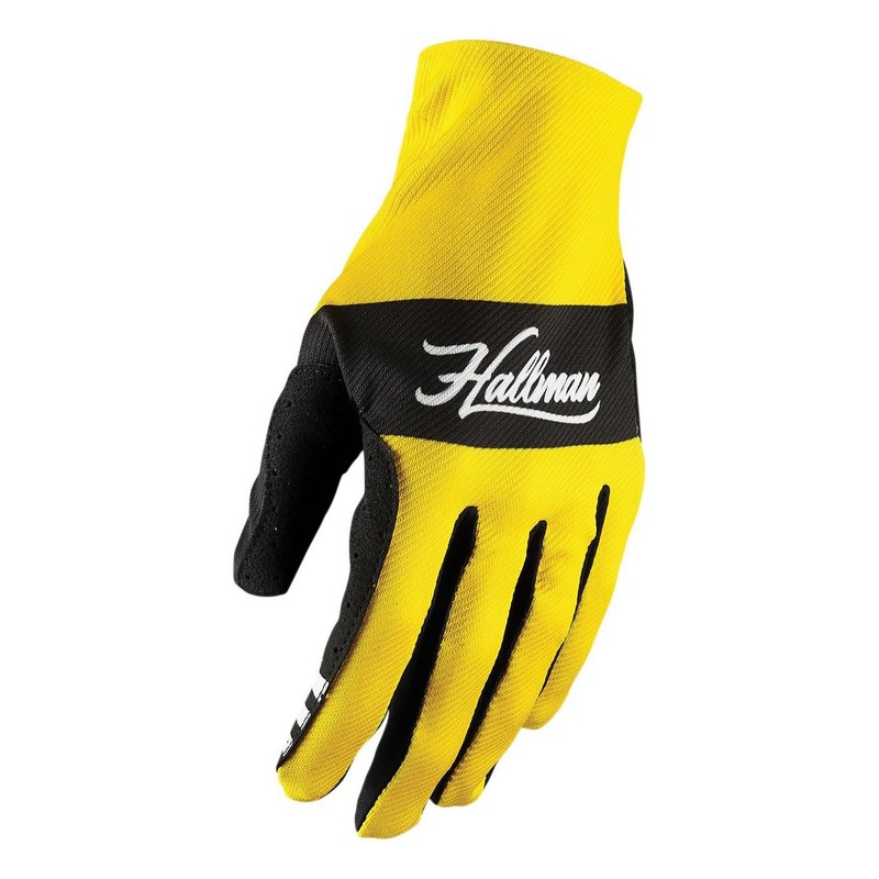Gants Thor Hallman Mainstay jaune/checker- XS