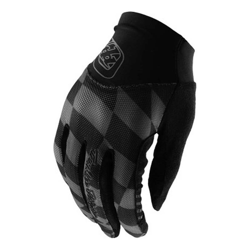 Gants VTT Femme Troy Lee Designs Ace Twisted Checkers Black