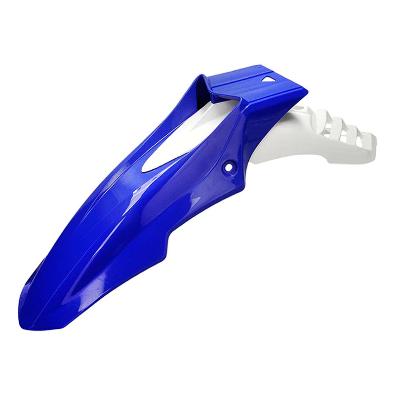 Garde boue AllPro Supermotard blanc/bleu