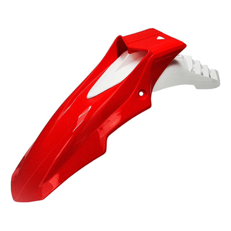 Garde boue AllPro Supermotard blanc/rouge