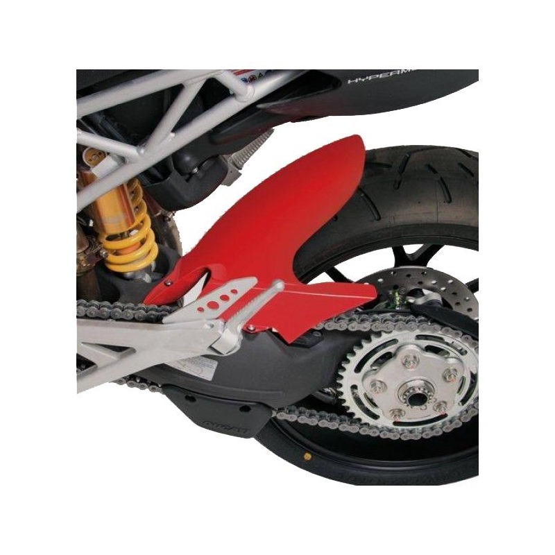 Garde-boue arrière Barracuda rouge Ducati Hypermotard 1100 07-09