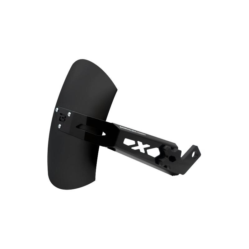 Garde-boue arrière déporté Barracuda noir Honda X-ADV 750 17-20