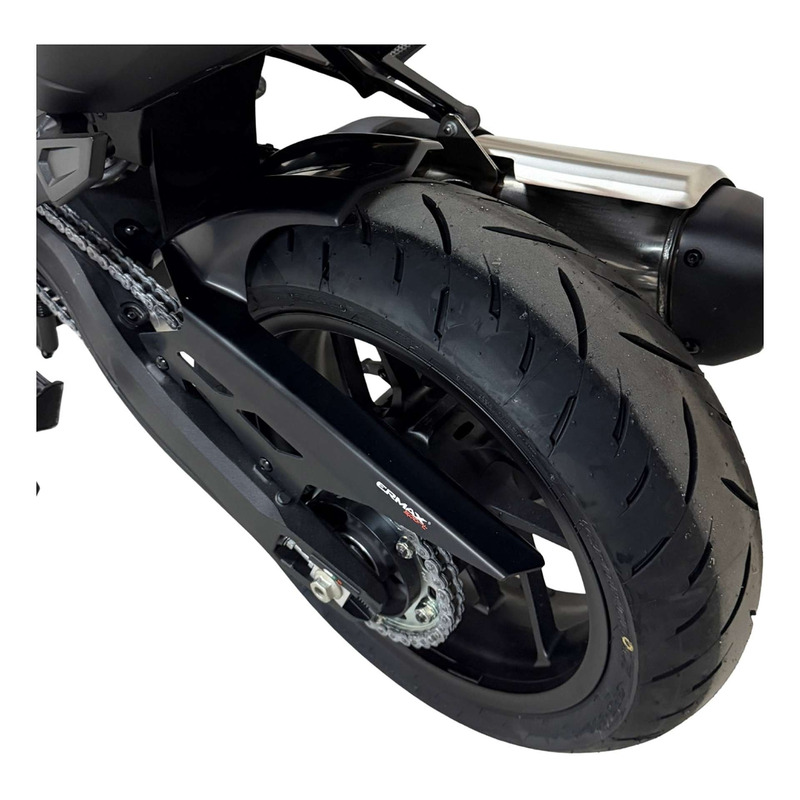 Garde boue arrière Ermax brut noir Honda NT 1100 25-26