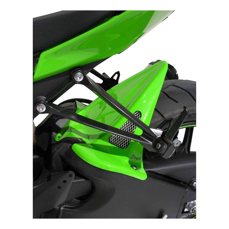 Garde boue arrière Ermax brut noir Kawasaki ZX-10R 08-10