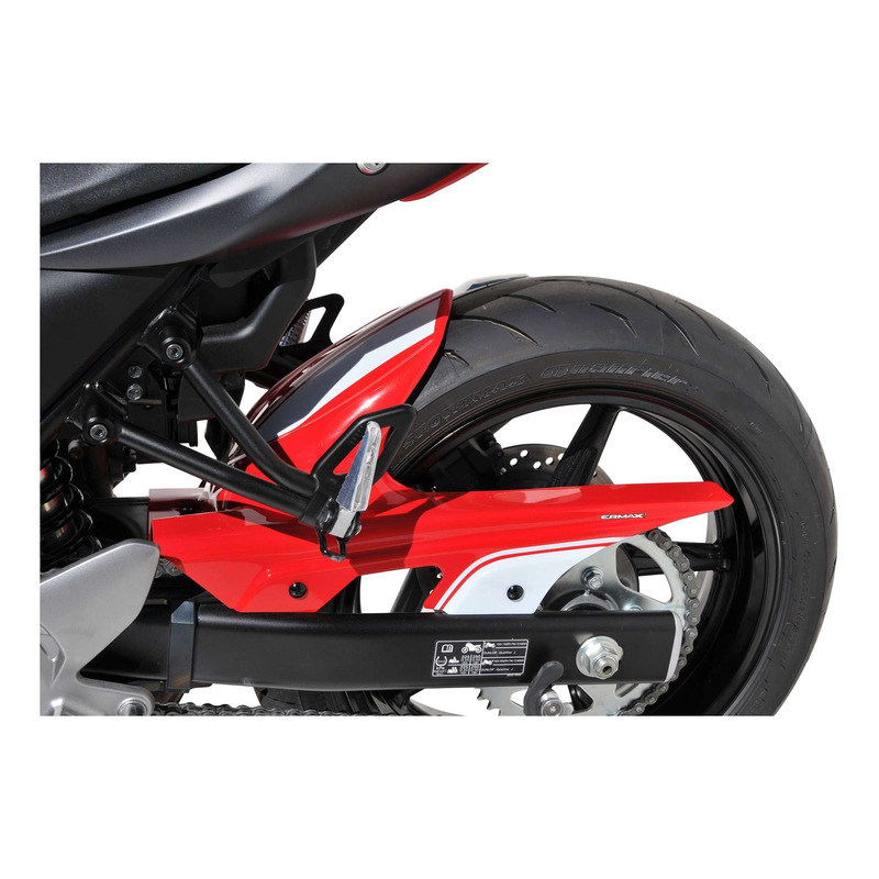Garde boue arrière Ermax brut noir Suzuki SV 650 16-26