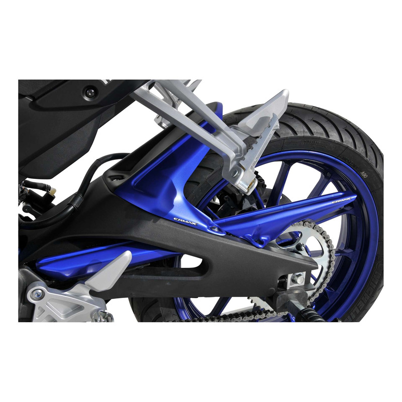 Garde boue arrière Ermax brut noir Yamaha MT-125 14-19