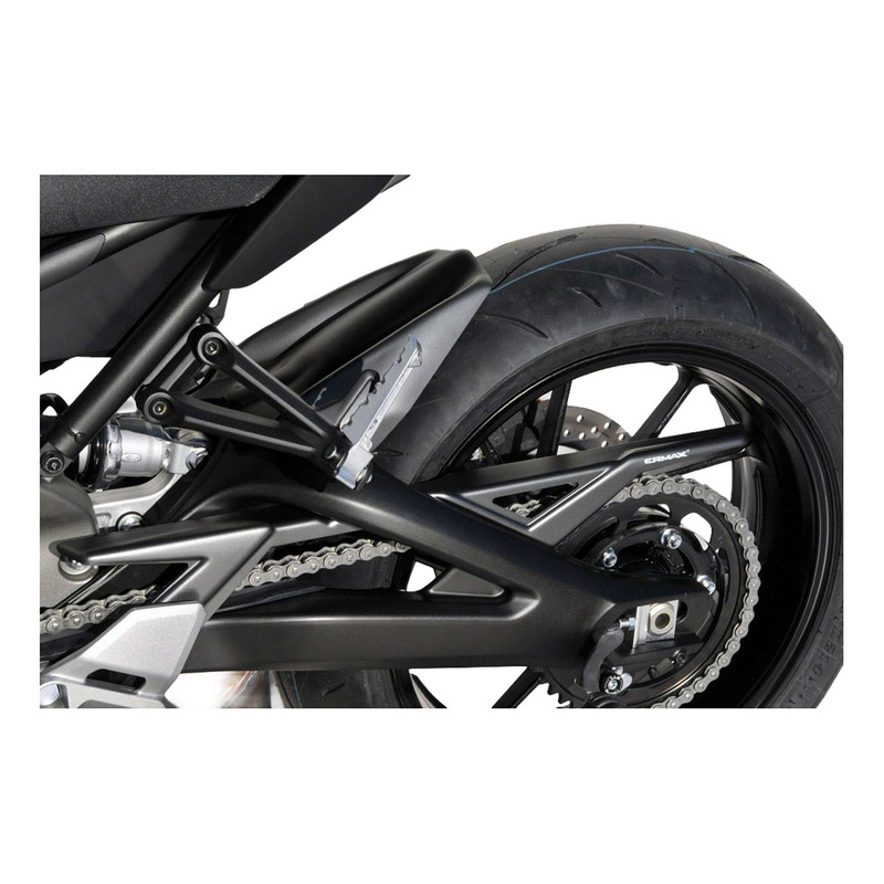 Garde boue arrière Ermax noir satin (blackmax) Yamaha MT-09 14-16