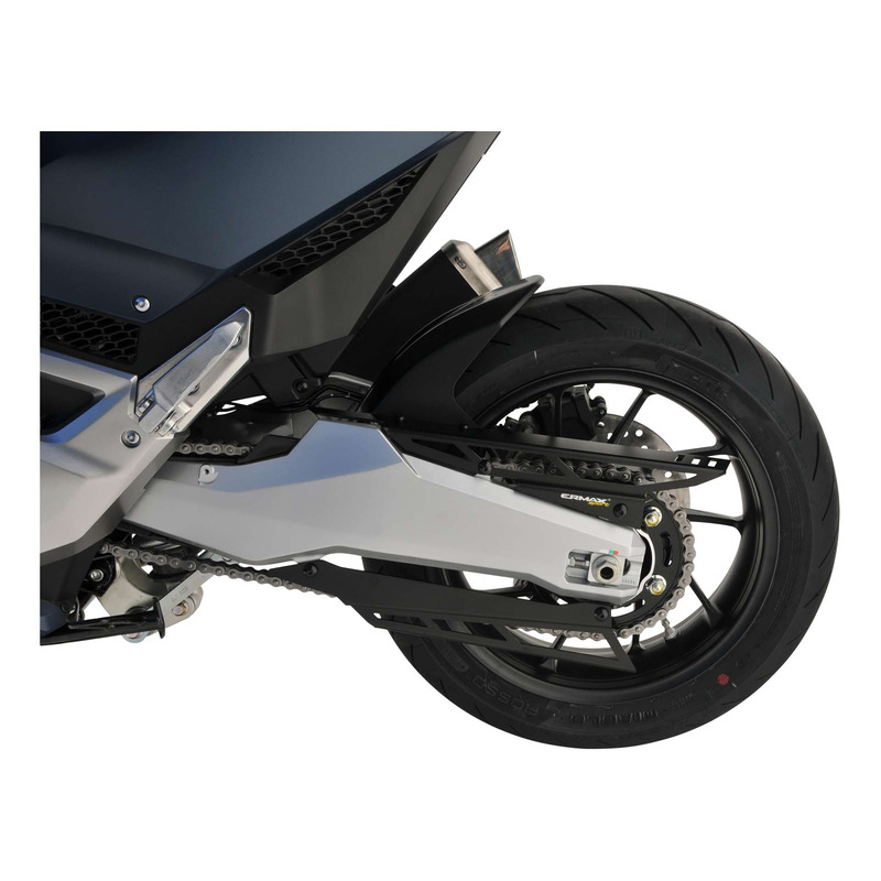 Garde boue arrière Ermax noir satin (série Black Line) Honda Forza 750 21-24