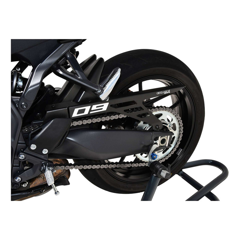 Garde boue arrière Ermax noir (tech black [MDNM6]) Yamaha MT-09 24-26