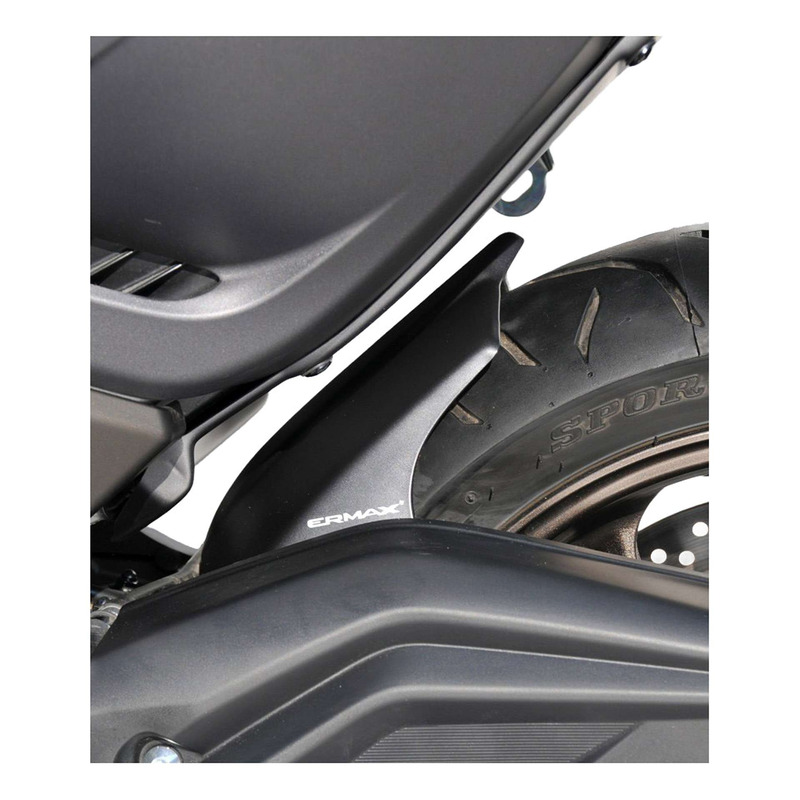 Garde boue arrière Ermax noir Yamaha TMAX 530 12-16