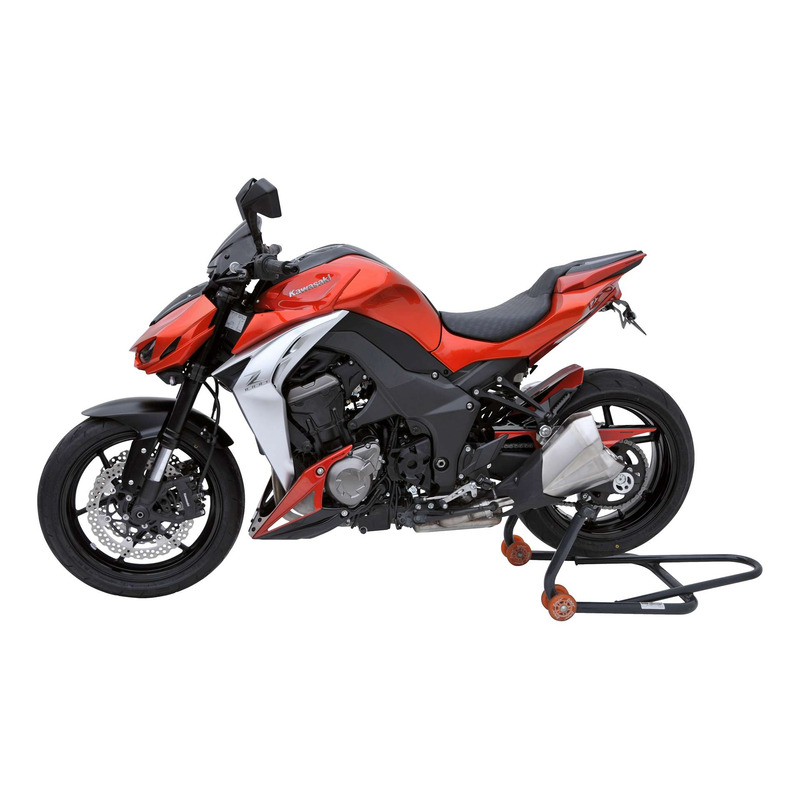 Garde boue arrière Ermax orange/noir (candy burnt orange [17L]) Kawasaki Z 1000 14-20
