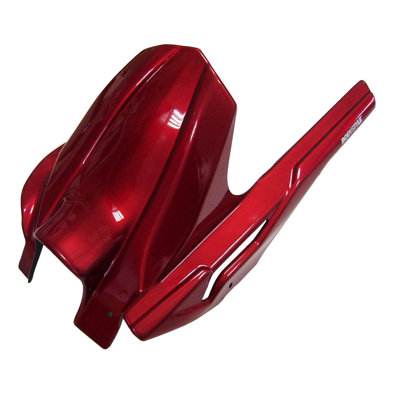 Garde boue arrière Ermax rouge (vivid red cocktail 1/racing red [VRC1]) Yamaha MT-07 14-17