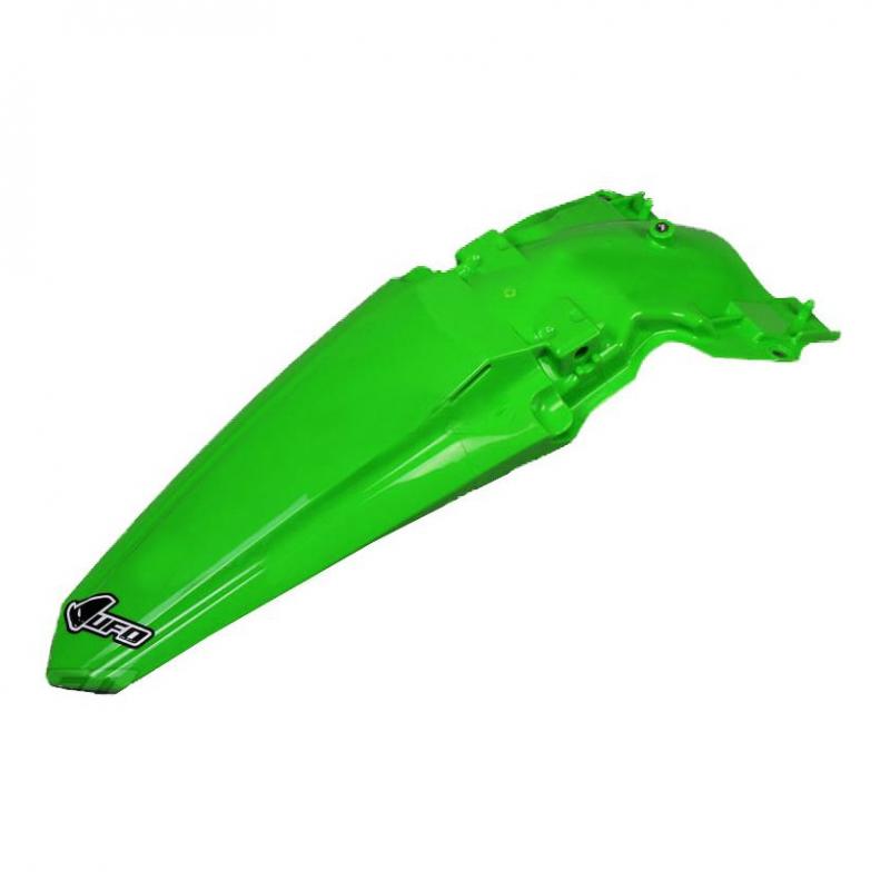 Garde boue arrière UFO Kawasaki 450 KX-F 2019 vert (vert KX)