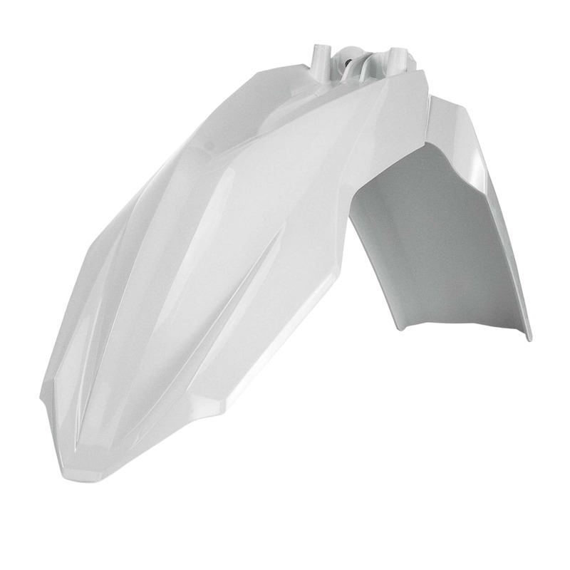 Garde boue avant Polisport type origine blanc Husqvarna FE 250 14-16
