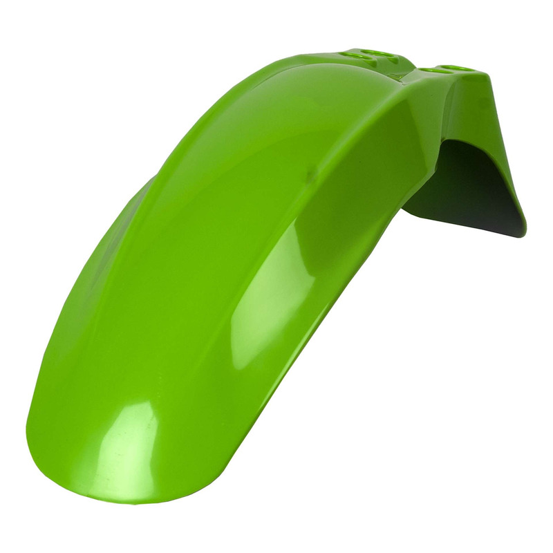 Garde boue avant Polisport type origine vert Kawasaki KLX 110 02-09
