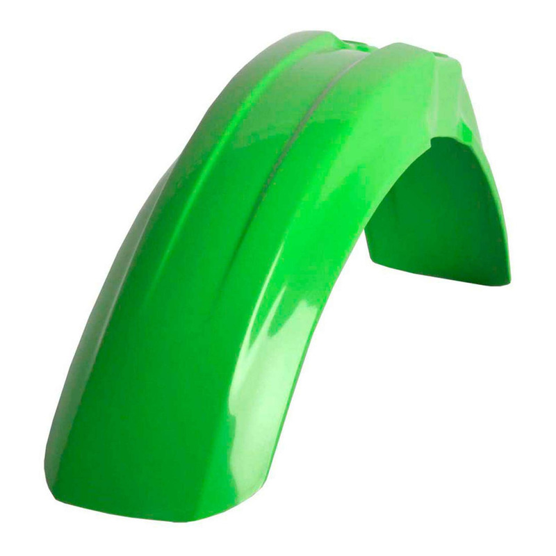 Garde boue avant Polisport type origine vert Kawasaki KX 250 87-92