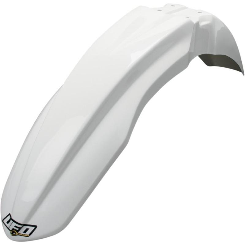 Garde-boue avant UFO Kawasaki 250 KX-F 09-12 blanc