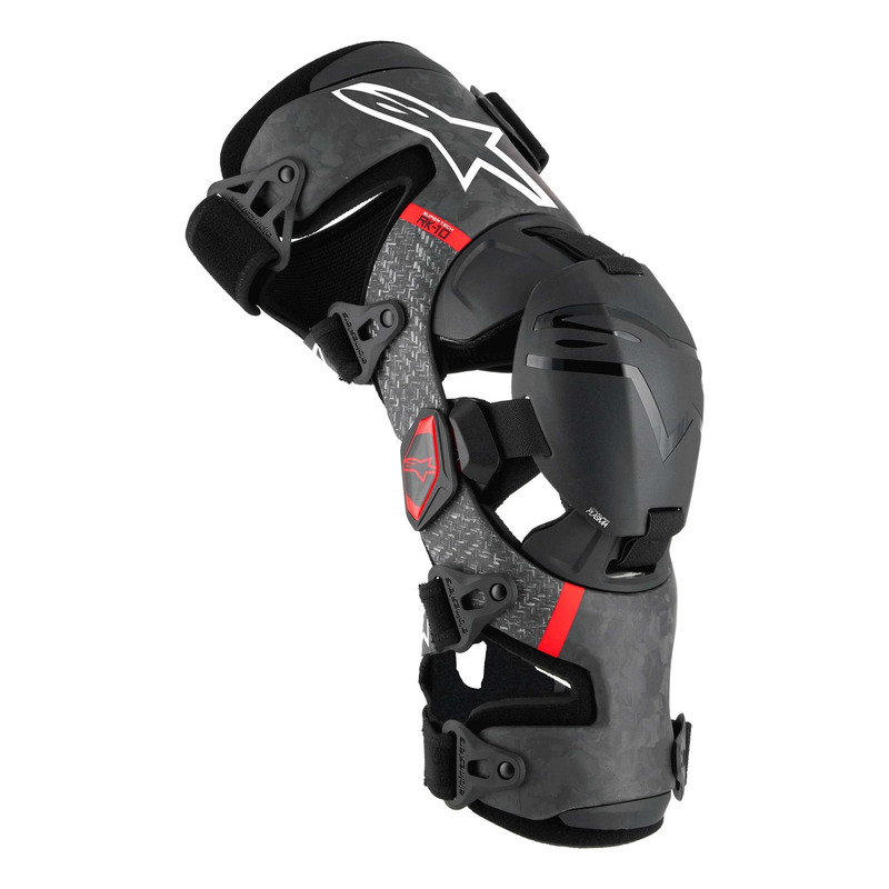 Genouillères Alpinestars Supertech RK-10 black/red