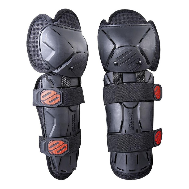 Genouillères enfant Shot Optimal noir