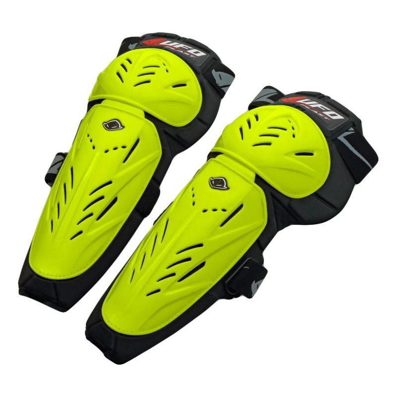 Genouillères Ufo Limited jaune fluo