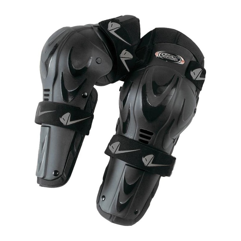 Genouillères Ufo noir enfant