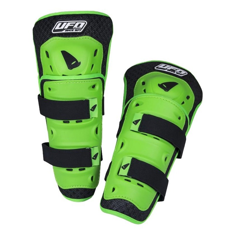 Genouillères Ufo Plutonic vert fluo