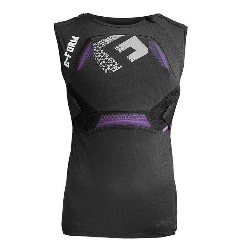 Gilet de protection G-Form MX Spike Noir/Violet