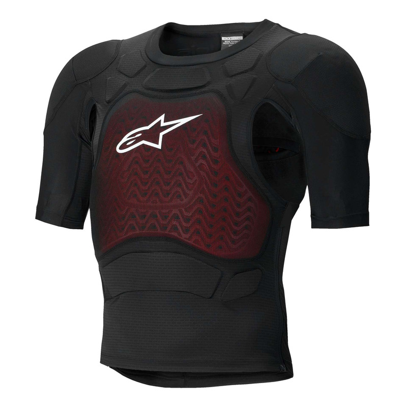 Gilet de protection manches courtes Alpinestars Bionic Plasma LT SS black/white