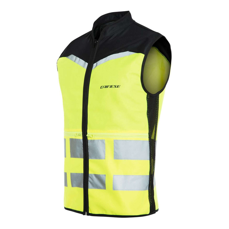 Gilet réfléchissant Dainese High Vis Explorer jaune fluo