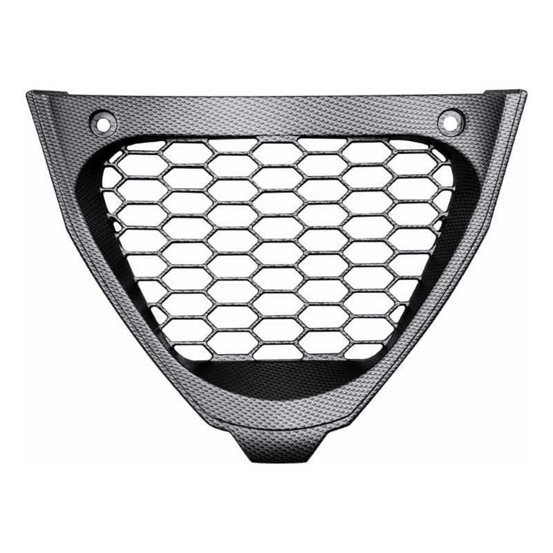 Grille bas de caisse effet carbone d'origine 2H002629 Aprilia RS 125 2017-19