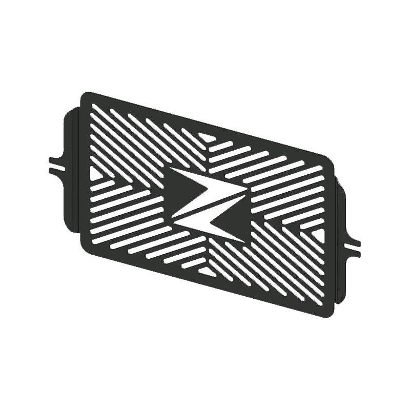 Grille de radiateur Brazoline noire Kawasaki Z 1000 03-06