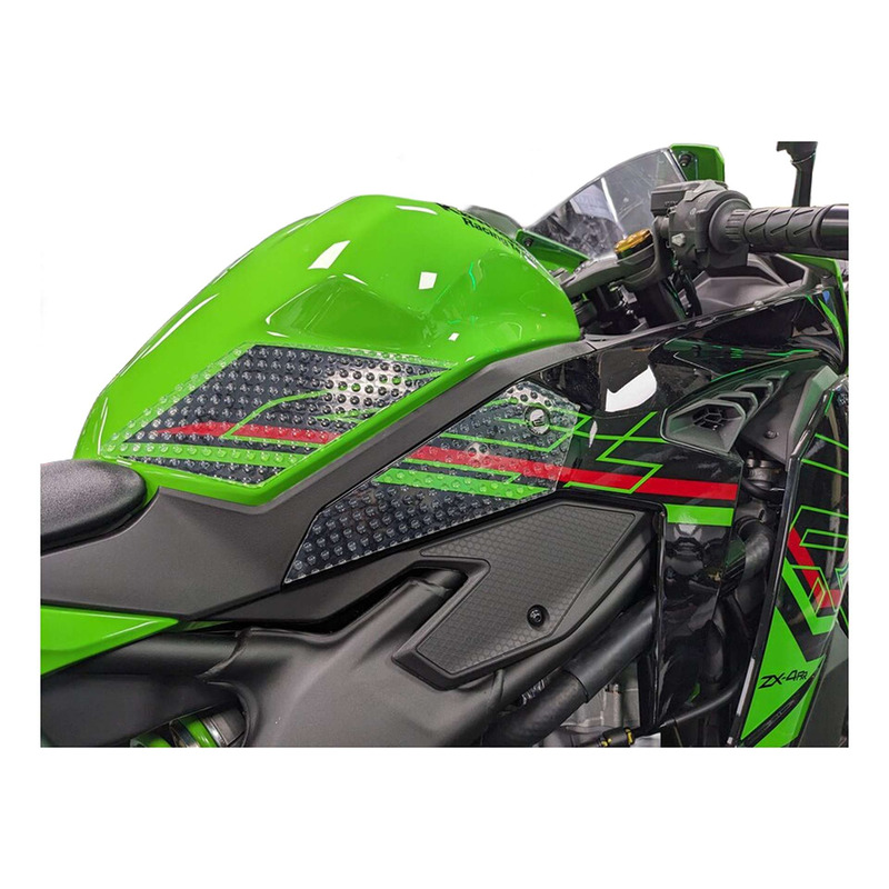Grip de réservoir R&G Racing Eazi-Grip Evo transparent Kawasaki ZX-4 R ninja 24-25