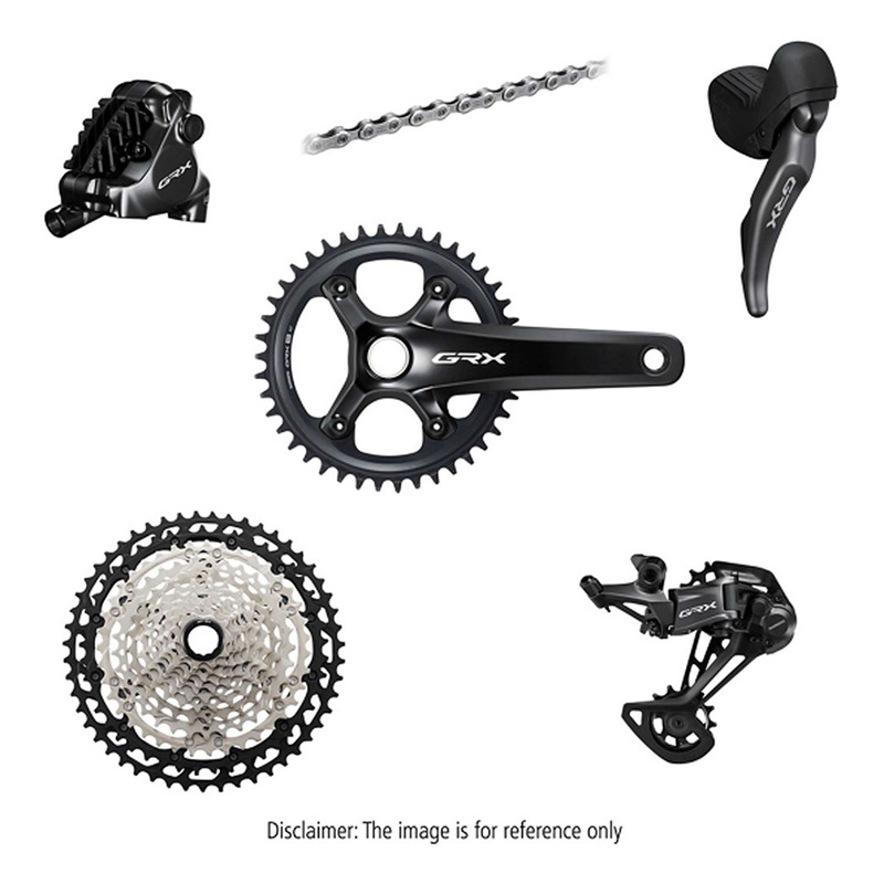 Groupe Complet Vélo Gravel Shimano GRX 820 12 Vitesses Mécanique Pédalier 42 Cassette 11-51