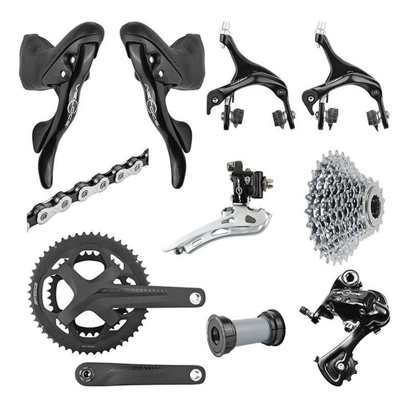Groupe complet vélo route Campagnolo Veloce 10 vitesses