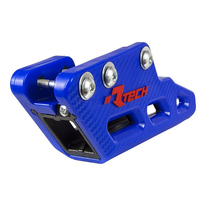 Guide ChaÃ®ne Monobloc RTECH R2.0 Worx Bleu / Noir - Yamaha 125 / 250