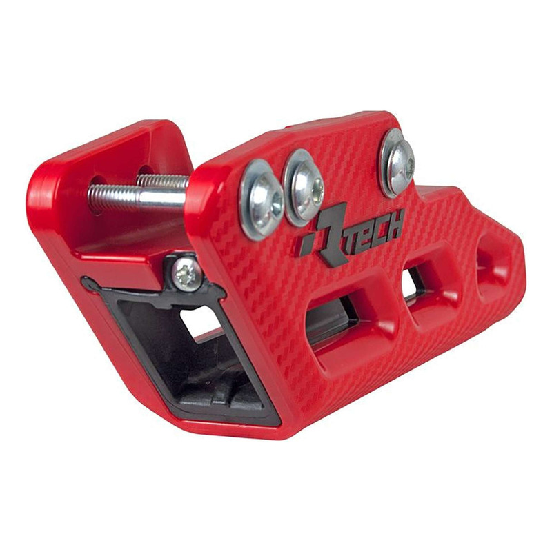 Guide ChaÃ®ne Monobloc RTECH R2.0 Worx Rouge / Noir pour Honda 250/450