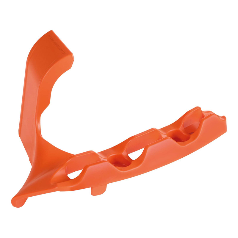 Guide de Durite de Frein Arrière POLISPORT Orange – KTM EXC / EXCF 17-23