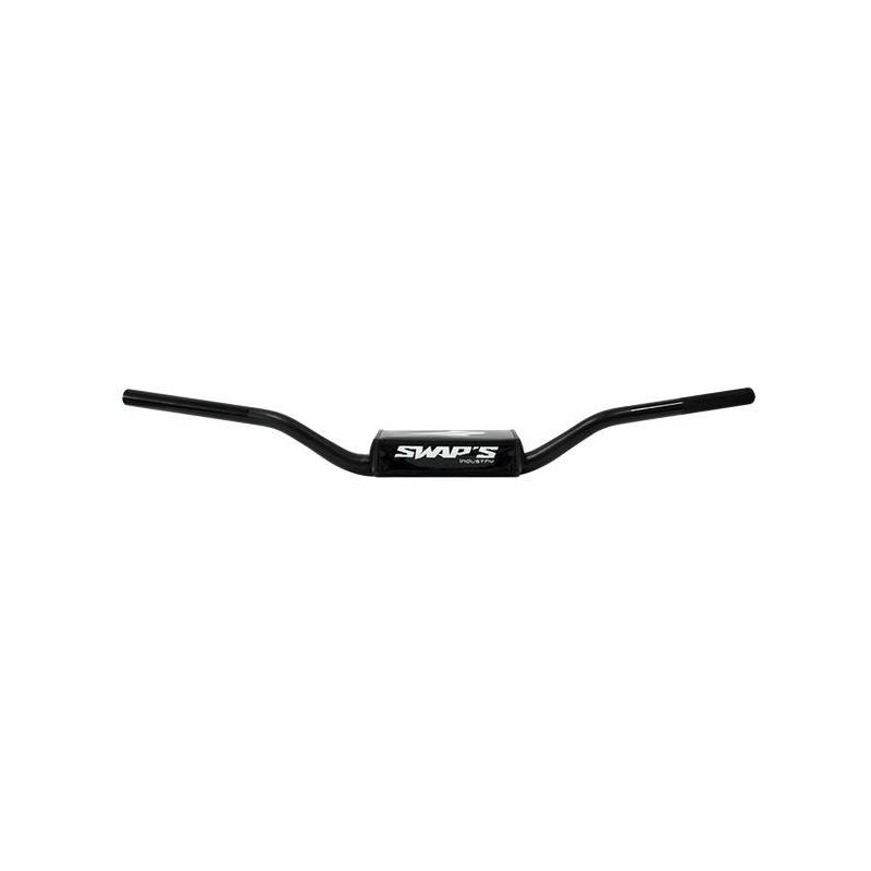 Guidon alu Swaps Fatbar CR Medium Ø28,6mm noir mat