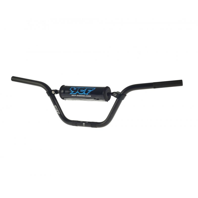 Guidon alu YCF avec barre noir