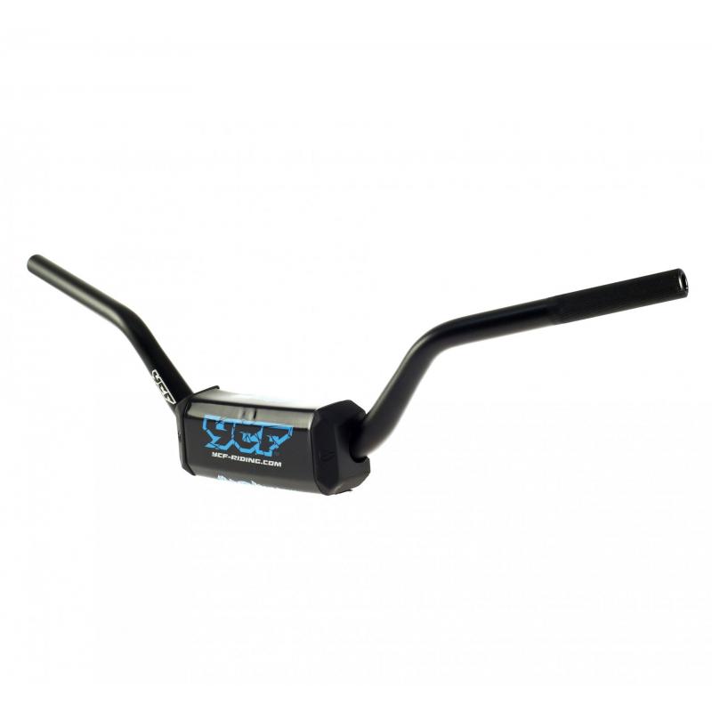 Guidon alu YCF sans barre noir