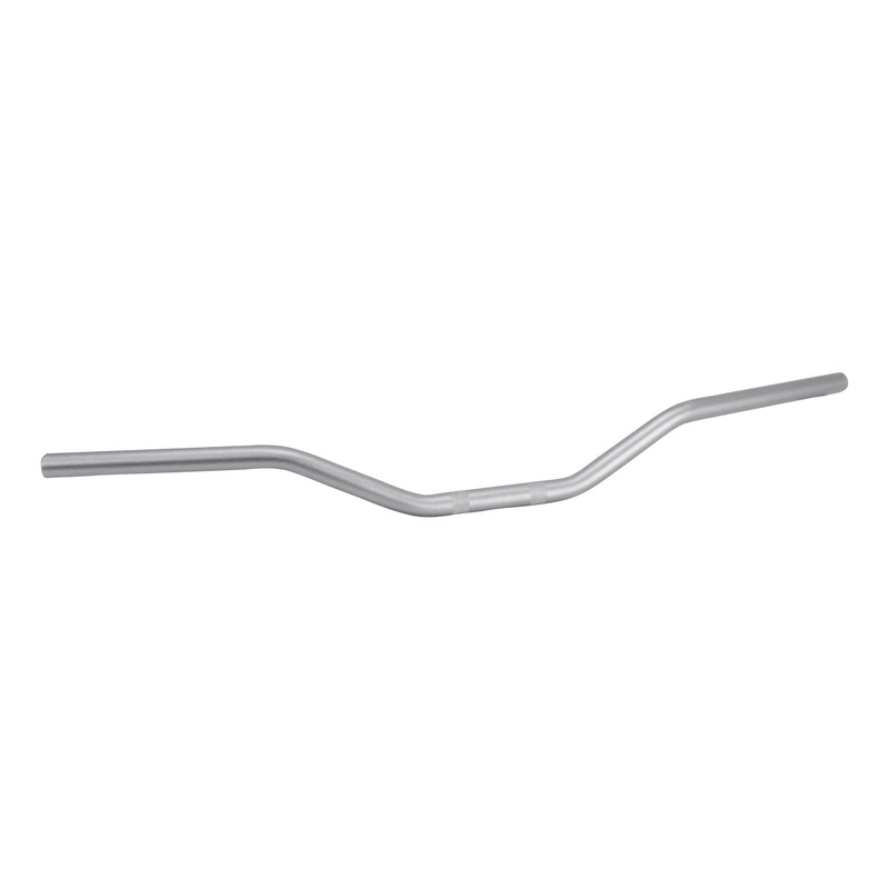 Guidon argent Ø 22 mm hauteur 100 mm Buzzetti
